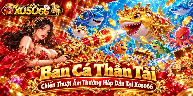 Bắn Cá Thần Tài - Chiến Thuật Ẵm Thưởng Hấp Dẫn Tại Xoso66