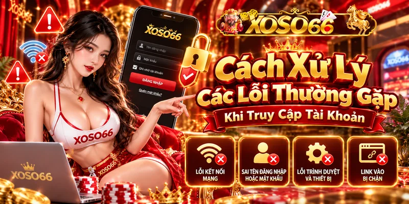 Cách xử lý các lỗi thường gặp khi truy cập tài khoản
