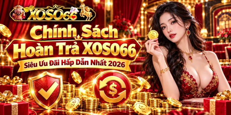 Chính sách hoàn trả XOSO66 hấp dẫn theo từng sảnh game