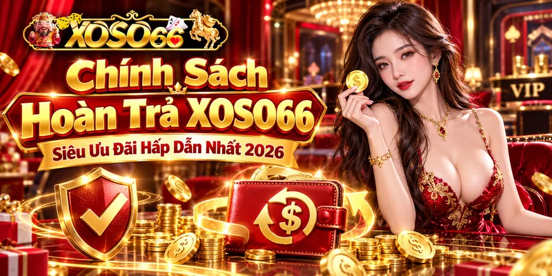 Chính Sách Hoàn Trả XOSO66 - Siêu Ưu Đãi Hấp Dẫn Nhất 2026