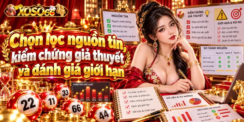 Chọn lọc nguồn tin, kiểm chứng giả thuyết và đánh giá giới hạn
