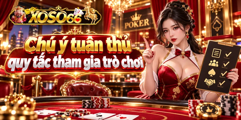 Chú ý tuân thủ quy tắc tham gia trò chơi
