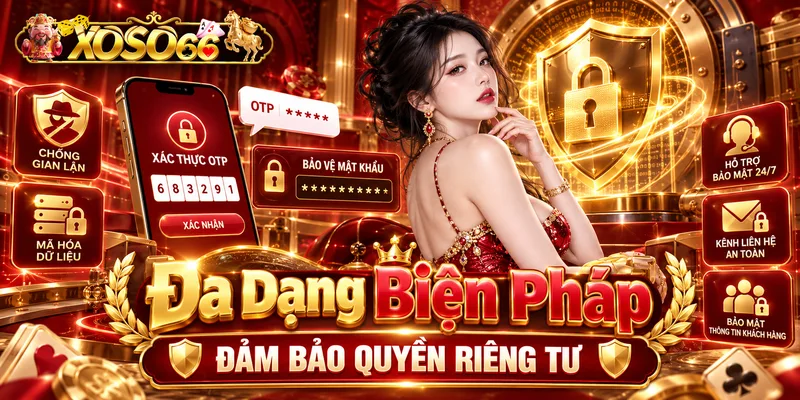 Đa dạng biện pháp được nhà cái đưa ra để đảm bảo quyền riêng tư
