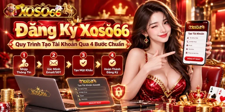 Đăng Ký Xoso66 – Quy Trình Tạo Tài Khoản Qua 4 Bước Chuẩn