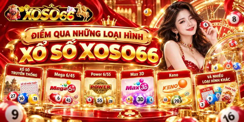 Điểm qua những loại hình xổ số Xoso66