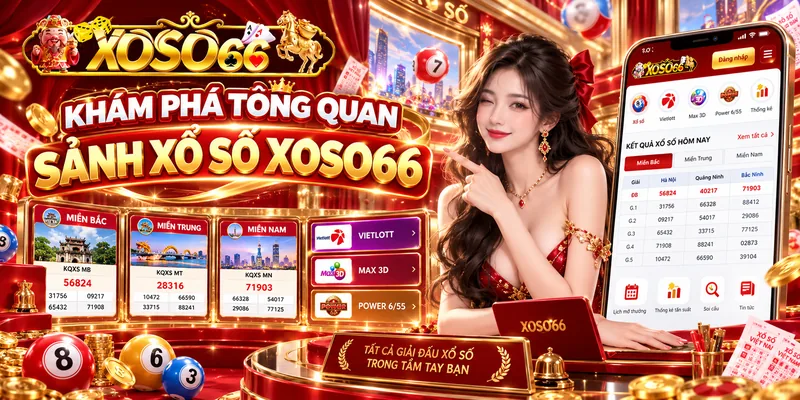 Khám phá tổng quan sảnh xổ số Xoso66