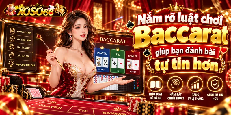 Nắm rõ luật chơi Baccarat giúp bạn đánh bài tự tin hơn