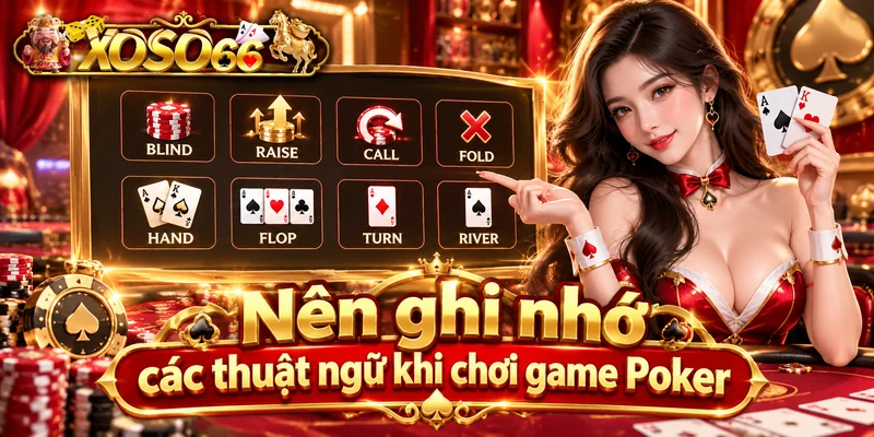 Nên ghi nhớ các thuật ngữ khi chơi game Poker