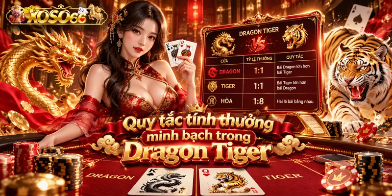 Quy tắc tính thưởng minh bạch trong Dragon Tiger