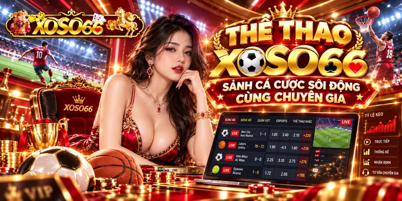 Thể Thao XOSO66 - Sảnh Cá Cược Sôi Động Cùng Chuyên Gia